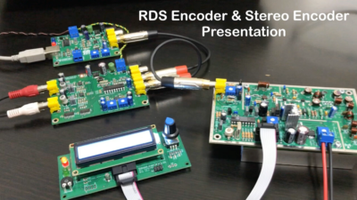 Rvr Rds Stereo Coder Modulo RDS Per Trasmettitore FM RS RADIO FM Broadcast RDS Encoder ...