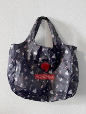 Monoprix French Reusable Grocery Shopping Bag, Paris Classic-Sacre Coeur etc.