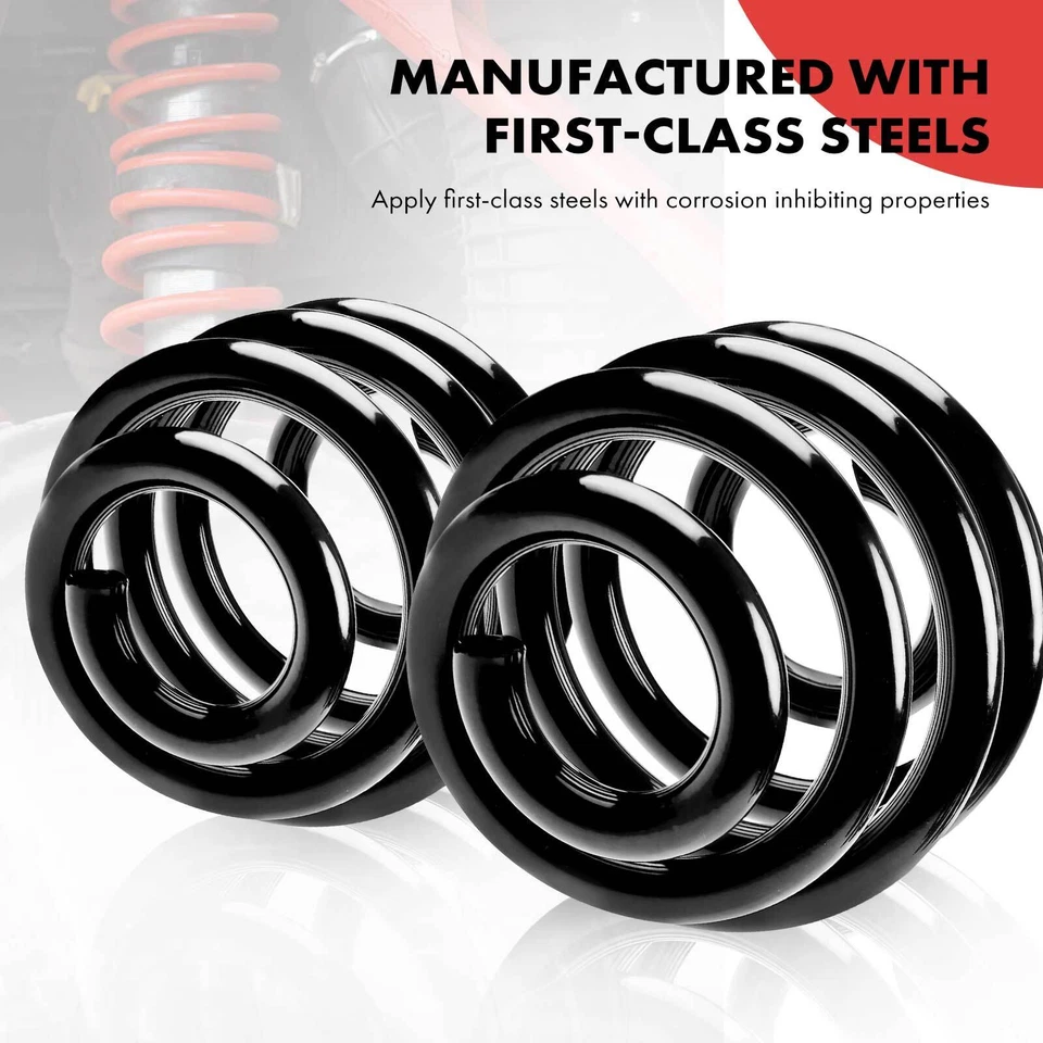 2x Rear Passenger & Driver Coil Springs for Nissan Micra K12 2007-2010 CR14DE - image 4 of 4