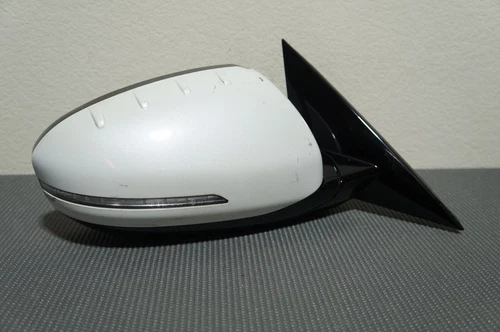 2014-2016 KIA CADENZA RIGHT PASSENGER SIDE POWER SIDE MIRROR WHITE BLIND SPOT