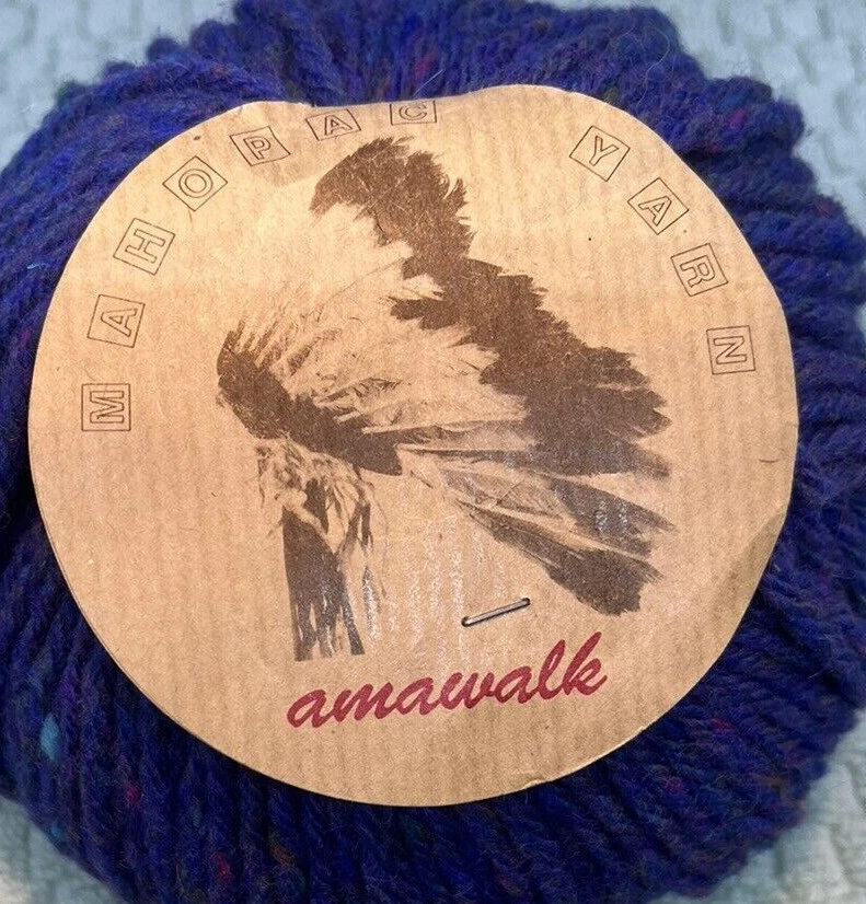 2 Amawalk Merino lana morada tweed (color 63517) 1.75 oz madeja 115 yardas cada una Foto 2 de 3