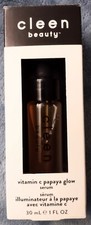 Cleen Beauty Vitamin C Papaya Glow Lightweight Face Serum 1 oz Made in USA