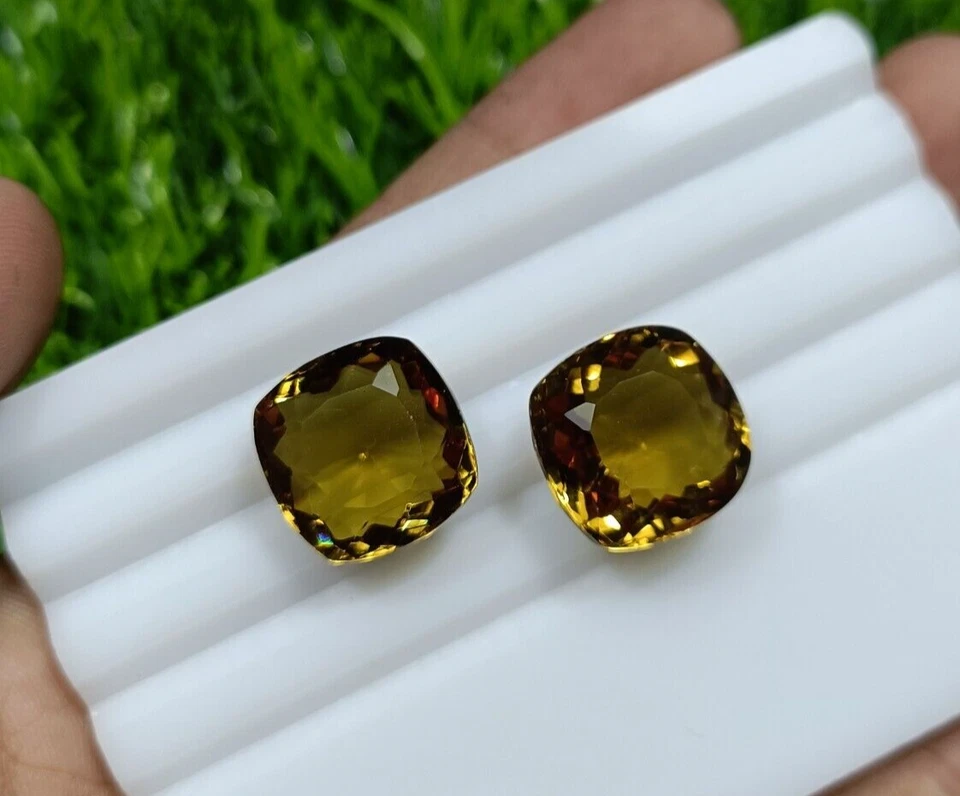 Alexandrite Gemstone Color Loose Cut Change Changing Rare Cushion Shape Colour - Image 3 of 4