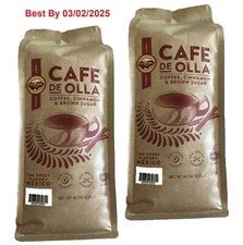 2-PACK CAFE De OLLA Coffee. Cinnamon & Brown ...