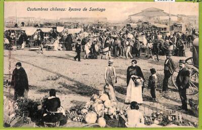 aa5575 - CHILE - Vintage Postcard - Santiago - Ethnic