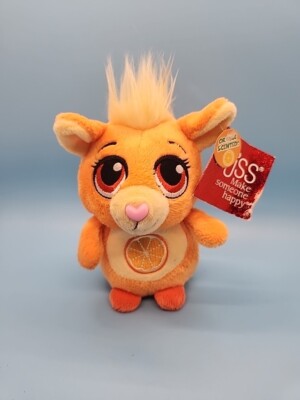 Russ Scented Plush Candy Critters Ollie Orange 5.5 
