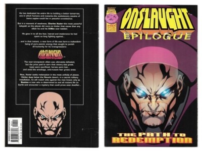 Onslaught: Epilogue #1 : VF/NM : ''Prisoner M-13'' : Professor X, Bastion