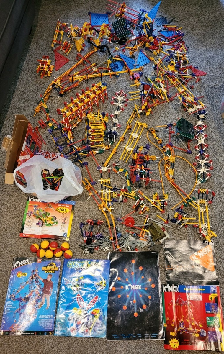 knknページ Knex Big Ball Factory Trampoline Tower Sets Huge Lot Parts