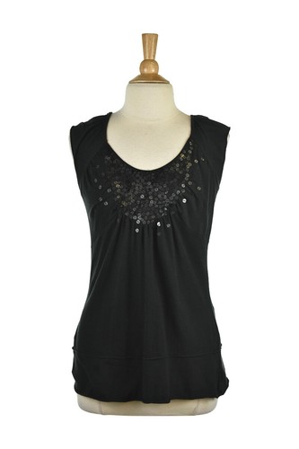 dkny black tops