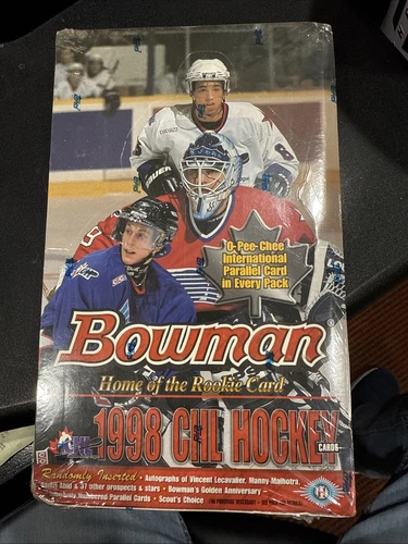 1998 Bowman CHL Hockey Factory Sealed Hobby Box