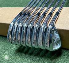 Used RH Callaway APEX Pro Forged '19 Irons 4-AW 130g Extra Stiff Steel Golf Set