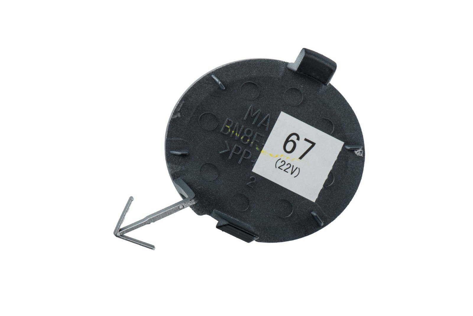 Cubierta de apertura del gancho de remolque delantero para Mazda 3 2004-2006 (N/P OEM)