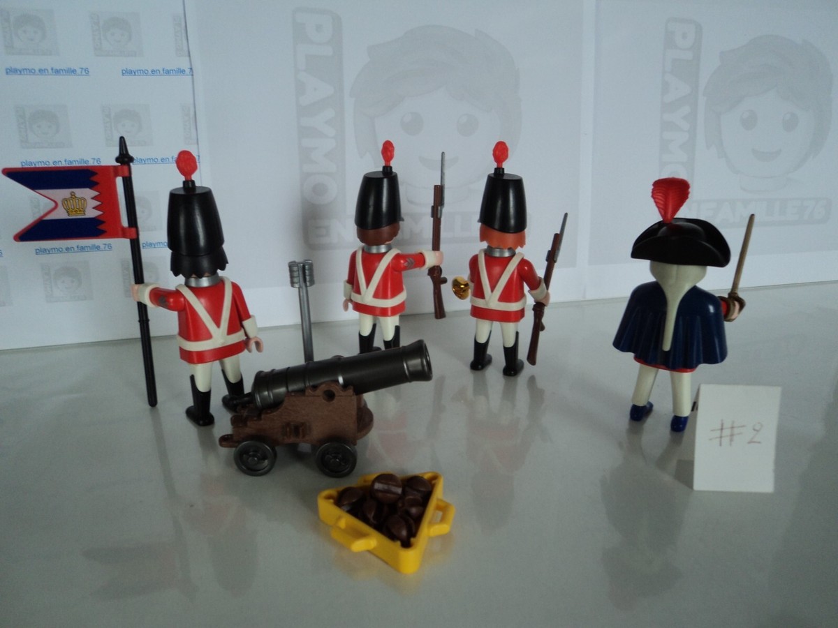 PLAYMOBIL SET SOLDATS Du Guets 3409 ,Canon , Accessoires, Chevaux EUR 32,00 - ES