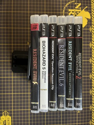 Lot 6 Biohazard RE Revelations 1 & 2 Operation Raccoon City 5 & 6 Asia English