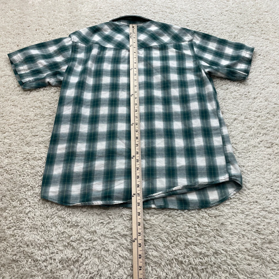 Moose Creek Shirt Mens Large Multicolor Western Pearl Snap Cowboy Short Sleeve - Изображение 3 из 4