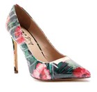 High Heel Pointed Toe 4.75 in Stiletto Women's Pumps Floral US 11 (207) — photo 1