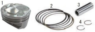 New SP TAKEGAWA 181cc 63mm piston kit (for SuperHead 4V+R) 01-02-0242