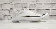 Size 7.5 - Nike Mens Zoom Rival Sprint White Track Spikes DC8753-100