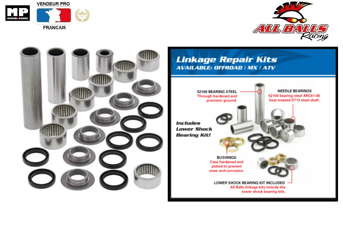 Kit roulement de biellettes 27-1174 pour SUZUKI LT-Z 400 QUADSPORT 2009