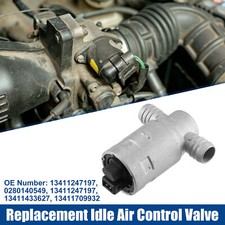 Idle Air Control Valve For Bmw 318i 1991-1992 For Bmw 740i 740il Silver Tone