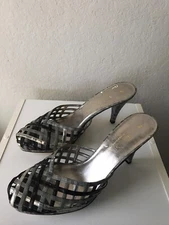 Women’s New York Transit Calypso Black Multi Mules Size 8.5 - New