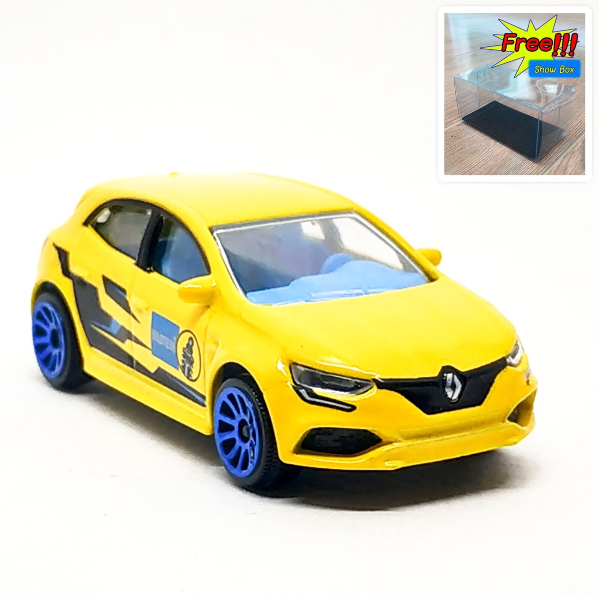 Majorette Renault Megane RS Yellow - Tune Ups (no Equipment