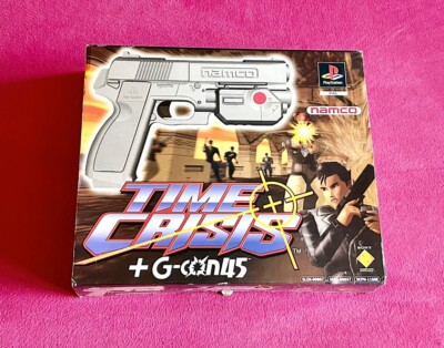 PS1 - Playstation 1 Time Crisis + G-Con45 OVP CIB