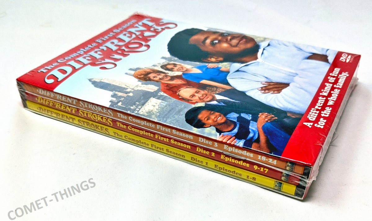 Different Strokes - Complete First Season (DVD, 2004, 3-Disc Set