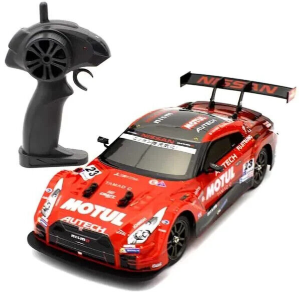 Motul Autech Gt-R Red Kyosho Egg Rc Car 1/16 Drift Racing