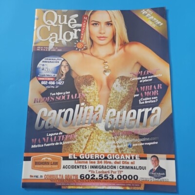 Carolina Guerra Colombia Beauty Pageant Que Calor Magazine