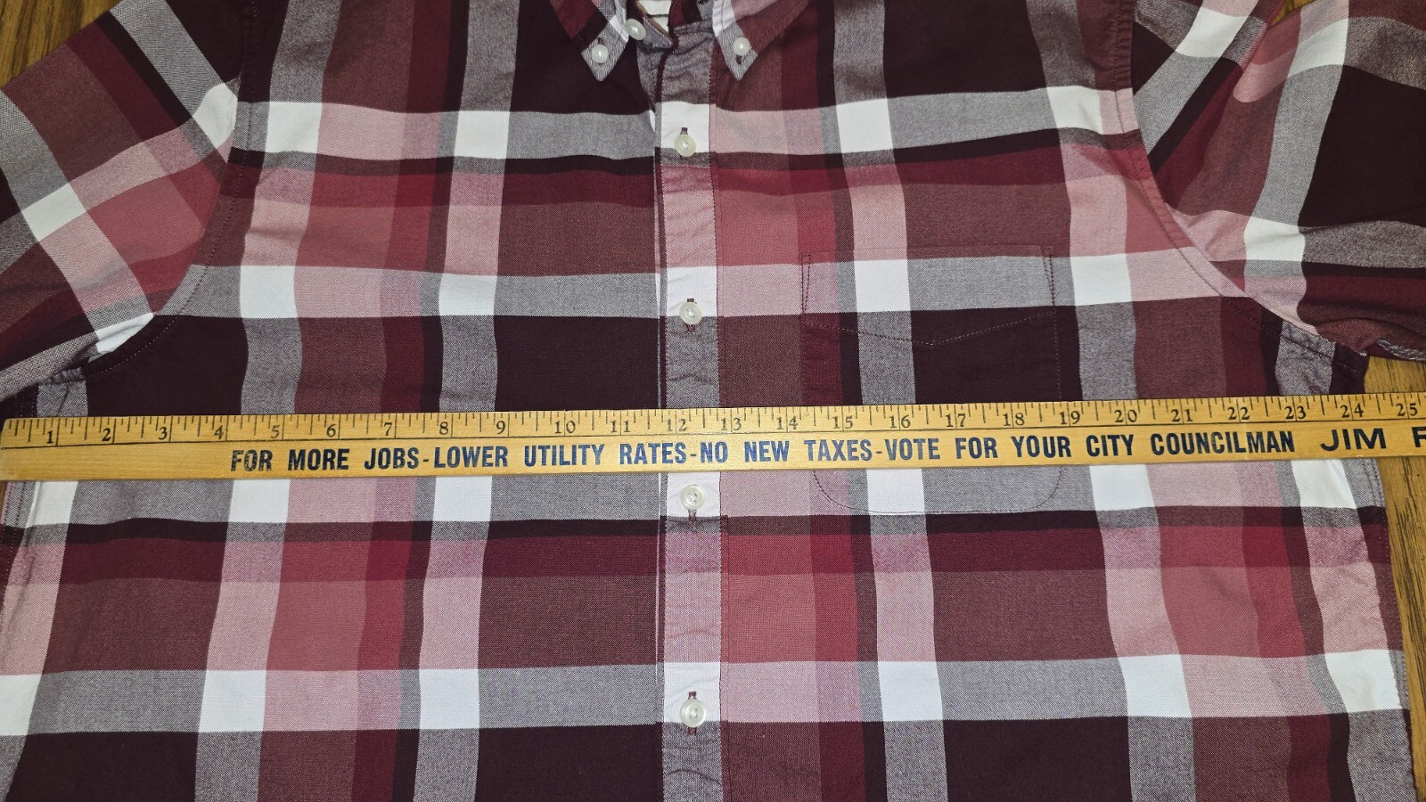 American Eagle Button Down Checkered Shirt Men's … - image 8