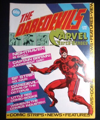 The Daredevils #6 Includes Poster 1st Appearance Captain England & Albion F+