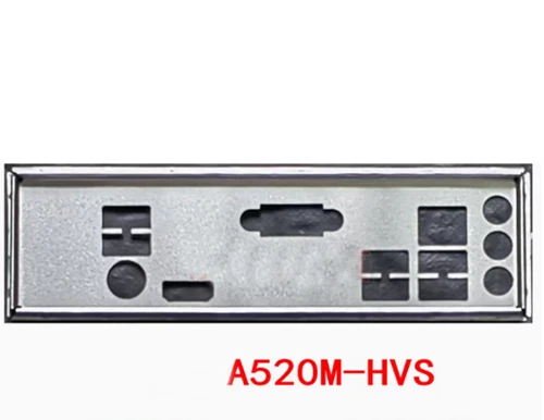 Shield I/O IO Backplate For ASRock A520M-HVS Motherboard