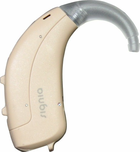 2x Signia Lotus 12P/23P/FUN P- Moderate to Severe BTE 6 Channel Hearing Aid -New