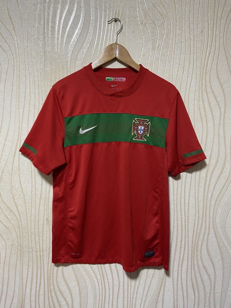 PORTUGAL 2010 2011 HOME FOOTBALL SHIRT SOCCER JERSEY NIKE 376894