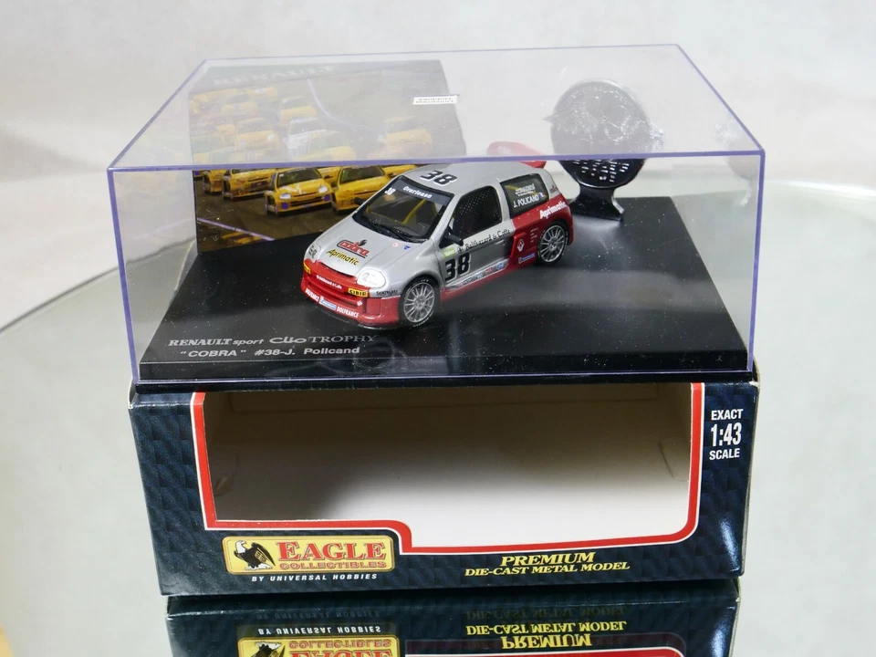 Universal Hobbies 3022541 Renault Cliotrophy Cobra #38 Policand Nuovo Box 1/43 - Immagine 2 di 4