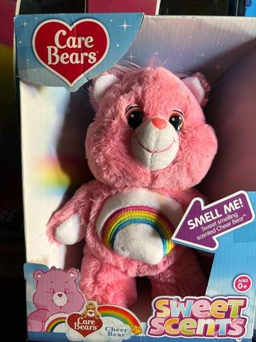 Care Bears Unlock the Magic Sweet Scents Cheer Bear Scented 10” Plush Aldi Pink