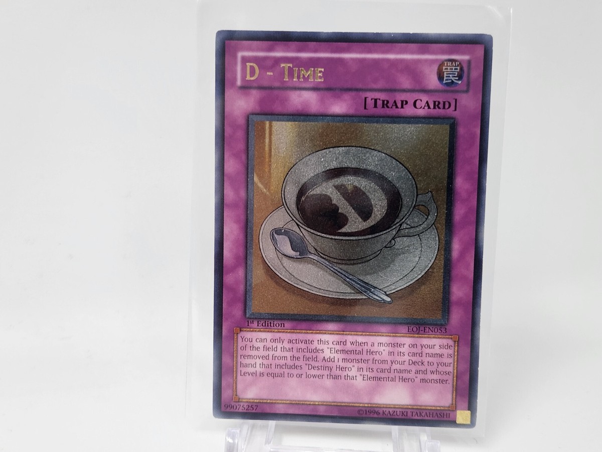 Yu-Gi-Oh! D-Time EOJ-EN053 Ultimate Rare 1st Edition LP | eBay
