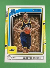 2024-25 Donruss Basketball Retro Rated Rookie Donovan Mitchell #17 Oversized