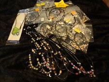 LARGE LOT FASHION JEWELRY NECKLACES AND NECKLACE  EARRING SETS NEW IN PACKAGES