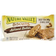 Nature Valley Sandwich Biscuit with Almond Butter 30 count , 1.35 oz/pouch