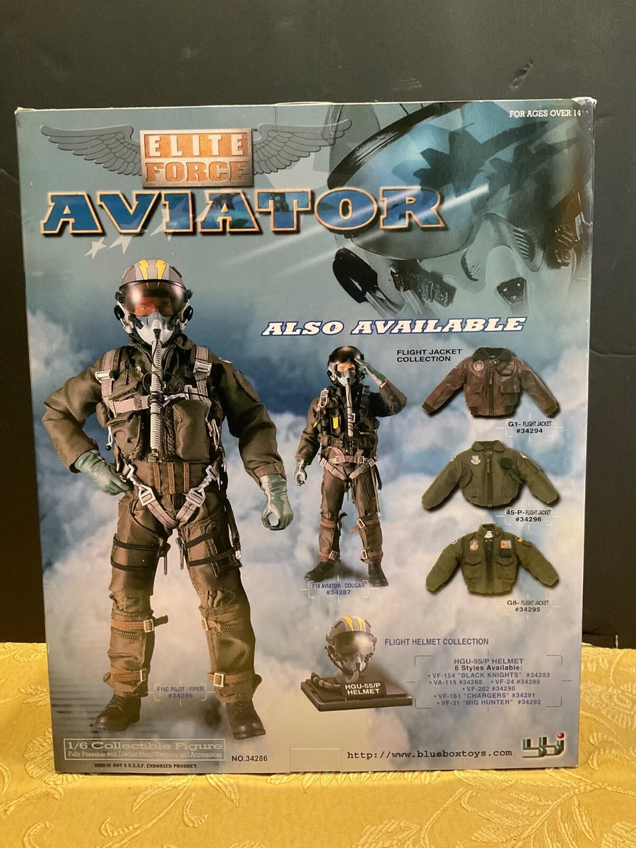 Blue Box Military & Adventure Blue Elite Force Action Figures for