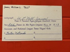 Bill James MLB: 1914  Miracle Braves   RARE A...