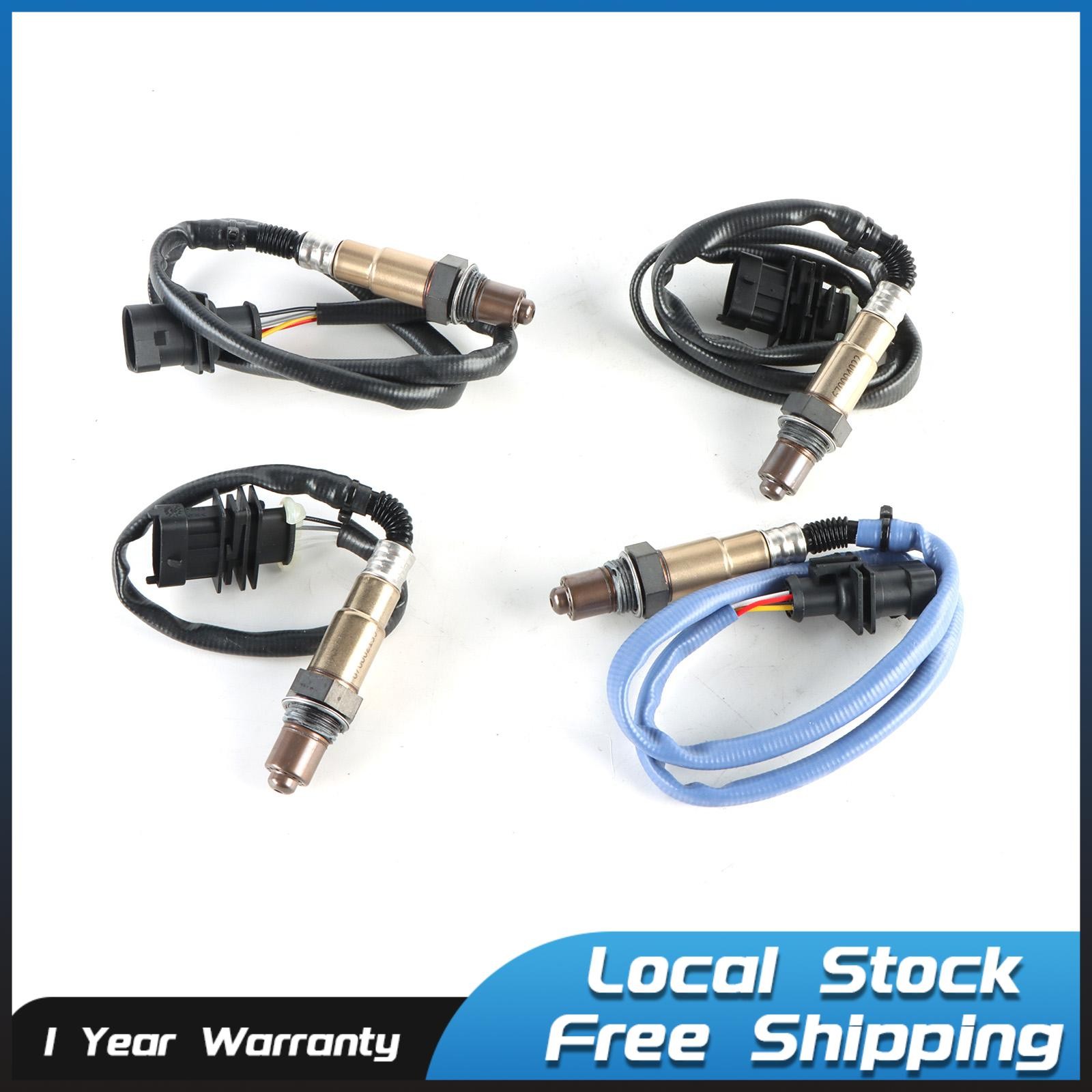 4pcs Oxygen Sensor For Maserati Ghibli V6 3.0L 2014-2020 Upstream and Downstream