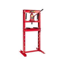 Goplus 12 Ton Hydraulic Shop Floor Press, Steel H-Frame Shop Press with Steel...