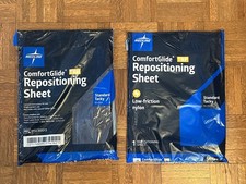 2x Medline ComfortGlide Repositioning Sheet 35x55 Standard Tacky MSC50013 Lot