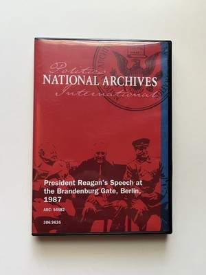 National Archives - DVD - President Reagan's Speech Brandenburg Gate Berlin 1987