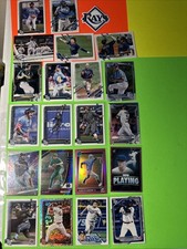 Tampa Bay Rays Rookies, Parallels & Stars Card Lot Junior Caminero RC's, Aranda