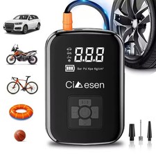 Inflador de neumáticos de coche portátil 150 PSI bomba de aire eléctrica inalámbrica para coche bicicleta