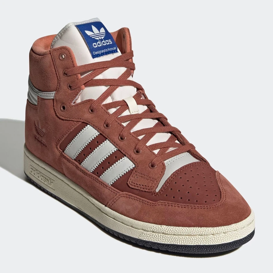 Adidas Centennial 85 Hi Top Baskets Hautes Original FZ5993 Cognac Marron - Photo 2/4